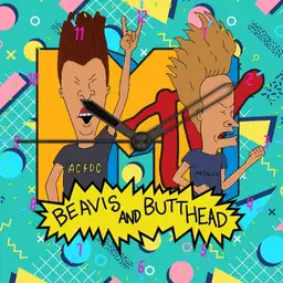 Beavis and Butt-head Analogue Watch