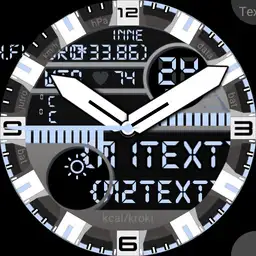 Digit Analog Watch 01 Winter Soldier KDB ver01