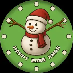 Brute HAPPY XMAS Christmas Snowman Watch