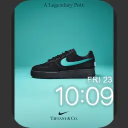 Tiffany airforce 1s