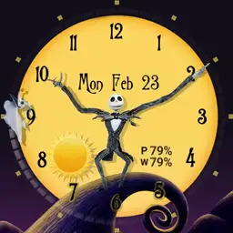 Nightmare Before Christmas - Round watch face