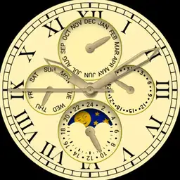 cream moonphase analog