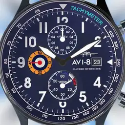 Avi-8 Hawker Hurricane Blue-Dim