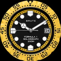 Brute FORMULA 1 Diver Sporty Military Field Watch