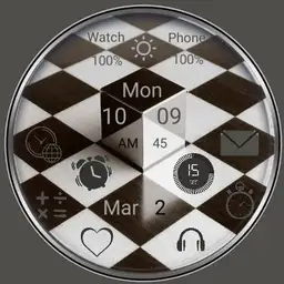 Cube on chessboard