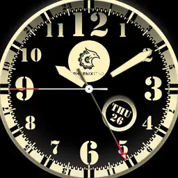 Old Military Design with Choice of Time Zones