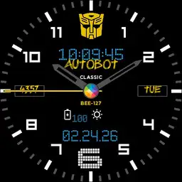 Transformers Yellow Galaxy Watch 8 Classic