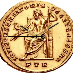 Roman Gold, Diocletian, Medal, 303 CE