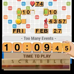 Game: SCRABBLE Tiles Tell the Time - WOS6