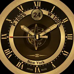 Old Gold Elegance. Single face. V1.00
