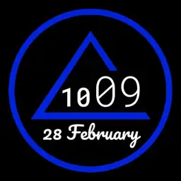 Minimalistic Triangle Watch v2.3