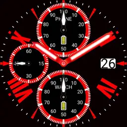 Roman Chronograph Red V2