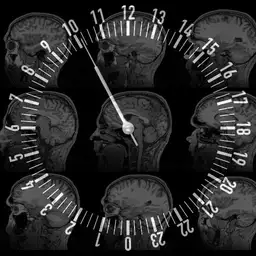 MRI slow hand brain watch