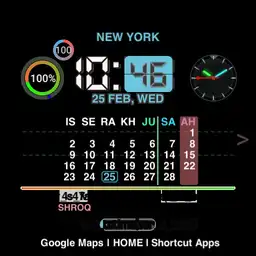 Advanced Digital clock with Prayer time Copy