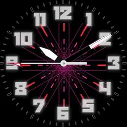 animated colorful watch