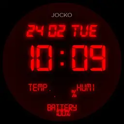 retro LED watch