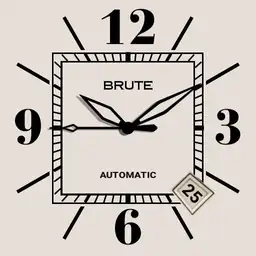 Brute PASHA Minimalistic Date Watch