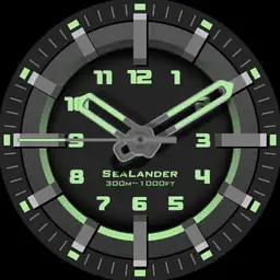 Brute SEALANDER Diver Military Field Watch Colours Duolux Lume
