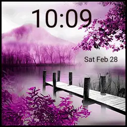 Dodi, purple natural