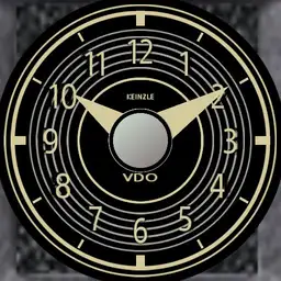 Merc. 300SL Dash Clock