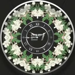 Floral Kaleidoscope Pattern