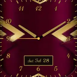 Burgundy and Gold