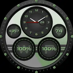 Sporty Stripe Black II Multi-Screen
