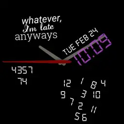 Im late anyways