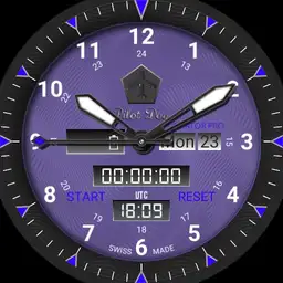 Pilot Dog Aviator Pro Blue