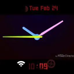 drop ink watch face
