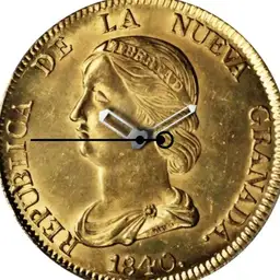 Gold, Nueva Granada, 16 Pesos, 1840