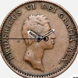 Copper, Frederick VI, Denmark, 1 Shilling, 1813