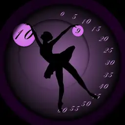 Classic dancer watchface.