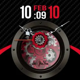 Animated Gears with Digital ver 4