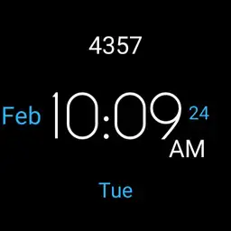Minimal Digital For Amoled watch