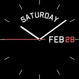 minimal analog daydate
