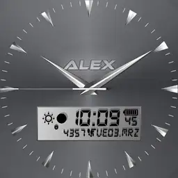 Alex Gradient Real 3D Metal