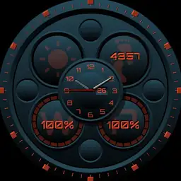 V2.1 Single Face Circle Teal