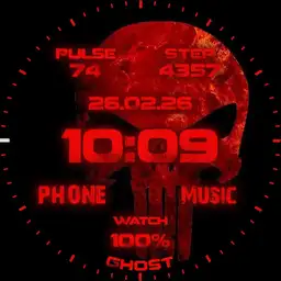 Punisher Watch Face