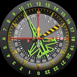 Brute PILOT AVIATOR PRO 24h Compass Military Field Watch Colours v3