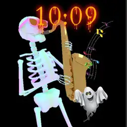 spooky scary skeleton
