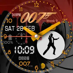James Bond 007 Gun Barrel moving with giroscop. V.4.13 2021-11.01