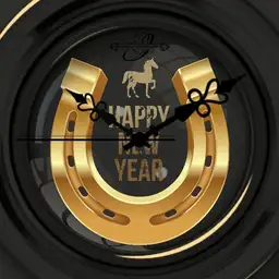 Happy New Year Hufeisen
