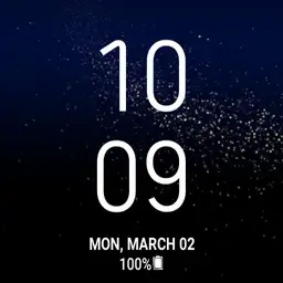 Samsung Galaxy S8 AOD for Square Watches v2