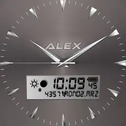 Alex Gradient Real 3D Metal