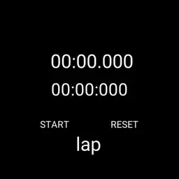 lap timer sample