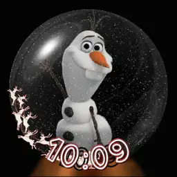 Olaf Snow Globe