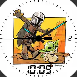 Mandalorian and Yoda