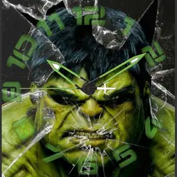 Hulk Smashed Watch Face