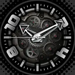 Brute GRAND MACHINA Metal Cog Wheels Tourbillon Watch